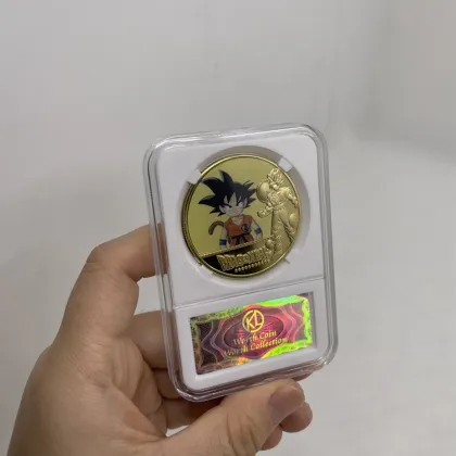 Acrylic Coin Holder: 40mm Anti-Counterfeit Shell Challenge Coin Protective Frame