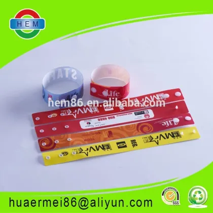 Wonderful tyvek made wristbands supplier |Waterproof tyvek wristbands | all color cheapest tyvek bracelet suppliers