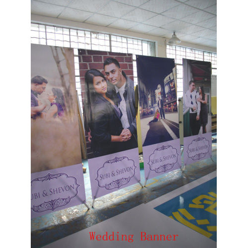 Adjustable Aluminum X Stand Banners 80x180cm