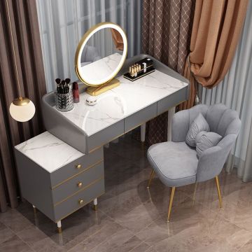 Modern Luxury Wooden Dressing Table Storage Console for Bedrooms