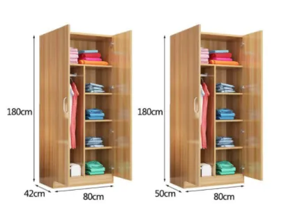 Simple design practicle 2 door wardrobe