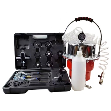 Pneumatic Brake Bleeder Kit with Master Cylinder Adapters