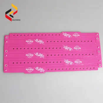 Cheap Custom Soft PVC Vinyl Wristbands Printing event wristband for music events