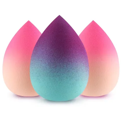 3Pcs Gradient Beauty Sponge set