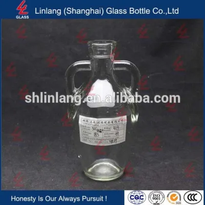 Clear Glass Camellia Seed Oil Bottles newest design