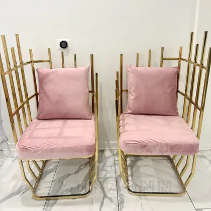 Golden Throne Birdcage Chair for Elegant Wedding Banquets and Parties