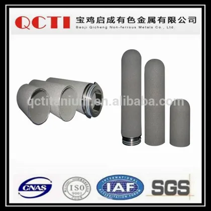 titanium filter in lubrication system