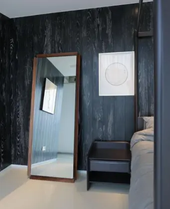 Wood Mirror Bedroom Furniture Hotel Furniture