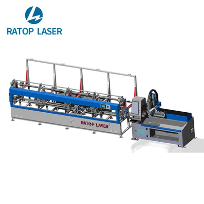 3D Laser Pipe Cutting Machine HE90