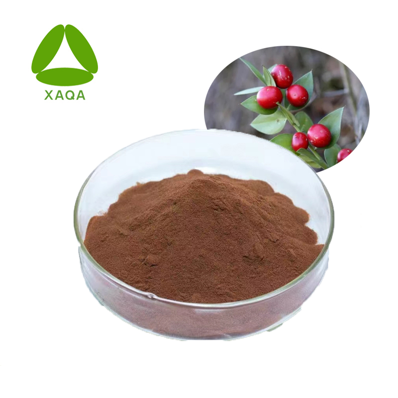 Natural Ruscogenin 20% Pulver Ruscus aculeatus Wurzelextrakt