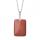 Natural Goldstone Women Chakra Rectangle Gemstone Pendant Necklace