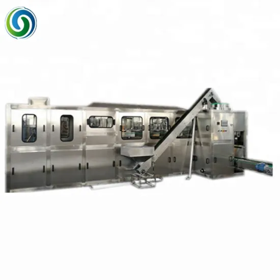 20 Liter Mineral Water Bottle and 5 Gallon Jar Filling Production Line