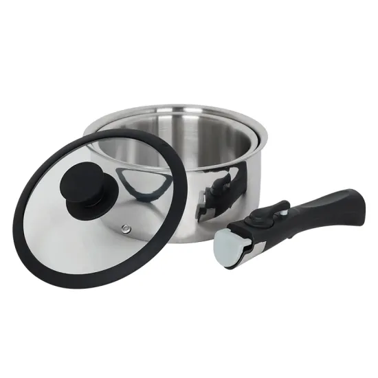 Multipurpose convenient Removable Handle camping cookware sets for outdoor