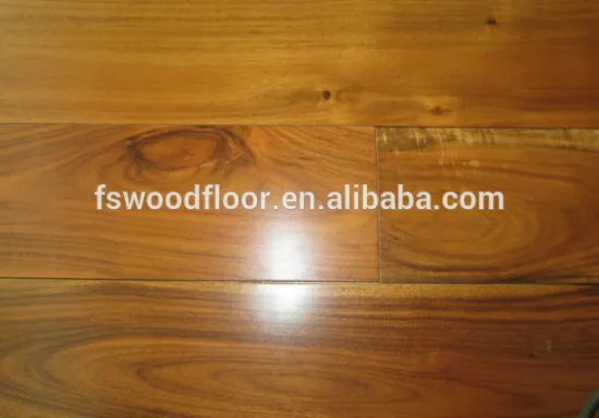 UV finished Natural Acacia hardwood flooring
