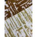 Tissu d'ameublement à motifs en peluche