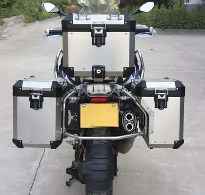 BMW Motorcycle Rear Luggage Box Rack and Accessories