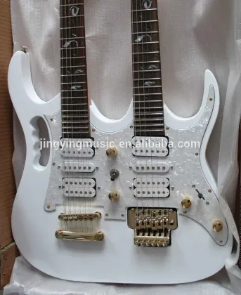 Double (two) Neck (head) Electric Guitar Musical Instruments