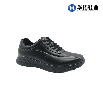Classic British Style Men's Leather Casual Shoes