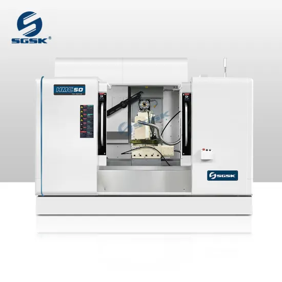 Chinese Manufacturer of Horizontal CNC Machining Center HMC50 for Metal Machining