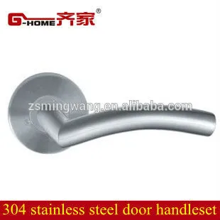 door lever on rosette for bathroom door locks