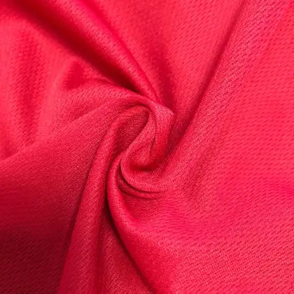 latest bird eye mesh knitting fabric for shirt