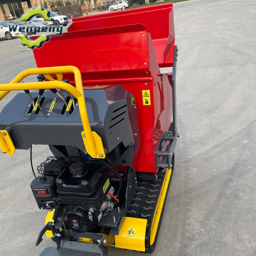 Mini Crawler Dump Truck 500kg Gasoline Hydraulic Dumper