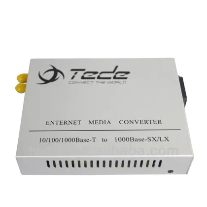 10/100/1000M Optical Fiber Media Converter