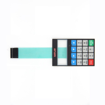 Chine prix oem métal poly dôme membrane commutateur clavier avec led