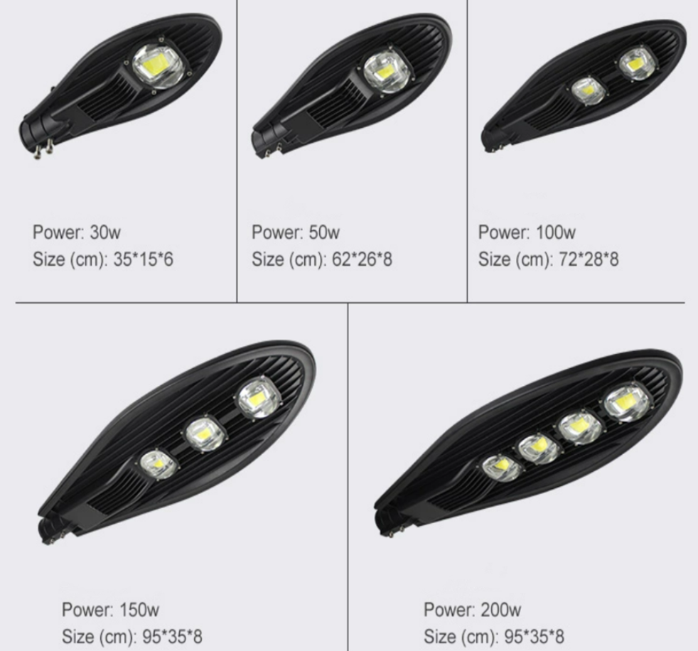 Baja consumo de energía LED de la calle LED