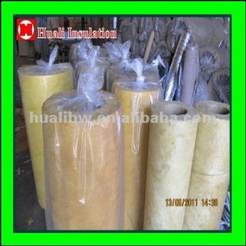 Excellent fireproof and water proof rock wool tube faced with aluminum foil
