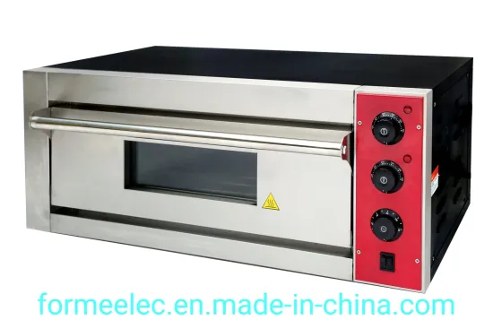 Electric Baking Oven 4.2kw Pizza Oven 1 Deck 1 Tray Commercial Pizza Oven