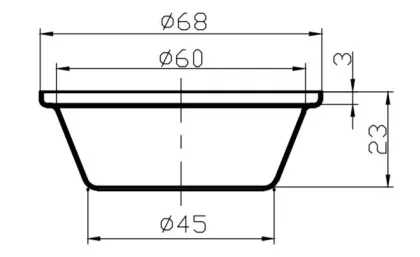 Rk Bakeware China-Aussie Meat Pie Pallet Tray