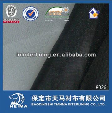 fusible interlining fabric for women's suit/uniform/casual clothes