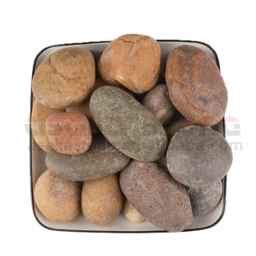 Hot Sale Natural Mixed Polished Cobblestones for Outdoor Garden and Landscaping