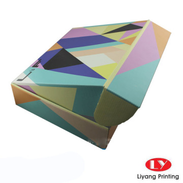 Boîtes d&#39;emballage de boîte ondulée de couleur personnalisée