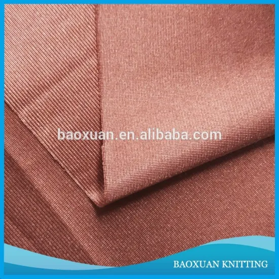 100 polyester bright tricot fabric for summer