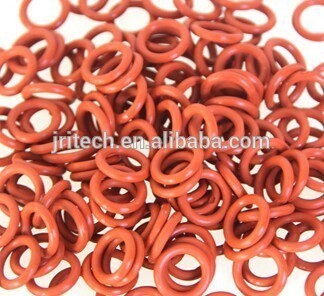 High quality red silicone rubber seals o rings