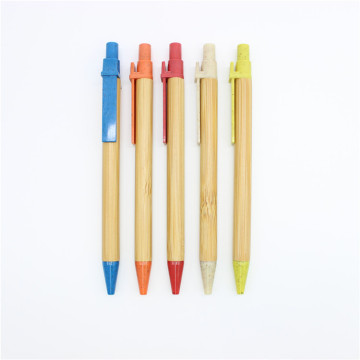 Personalized Wood and Bamboo Laser Engraved Ballpoint Pen