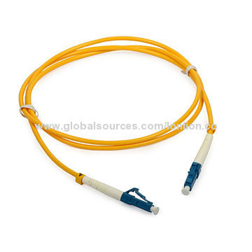 LC SM SX fiber-optic patch cord
