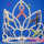 Aids rhinestone crown beauty pageant tiara