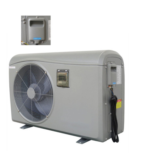 Pool heat pump heat exchanger