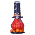 9,4 pouces, bang de bécher en verre de citrouille coloré, homme de citrouille mignon Halloween, pipe d'eau en verre borosilicate avec bol de 14 mm