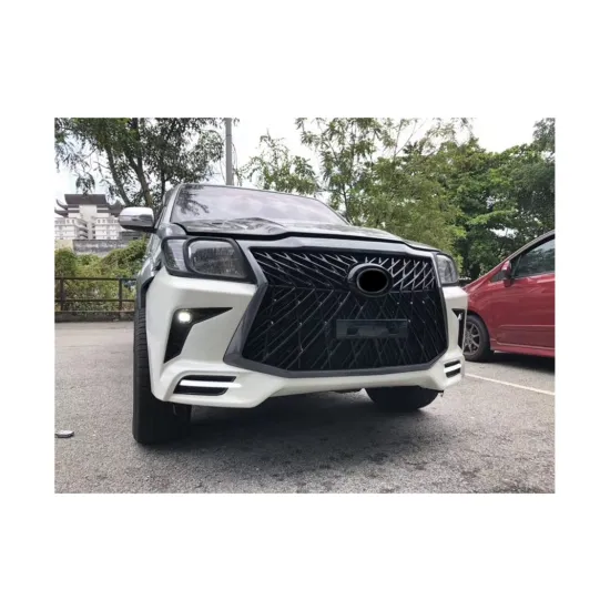 2012 Toyota Vigo Upgrade LX570 Facelift Body Kit - Front Bumper with Grille" 

However, considering typical search engine optimization and clarity, you might want something more direct:

"2012 Toyota Vigo LX570 Facelift Body Kit - Front Bumper & Grille
