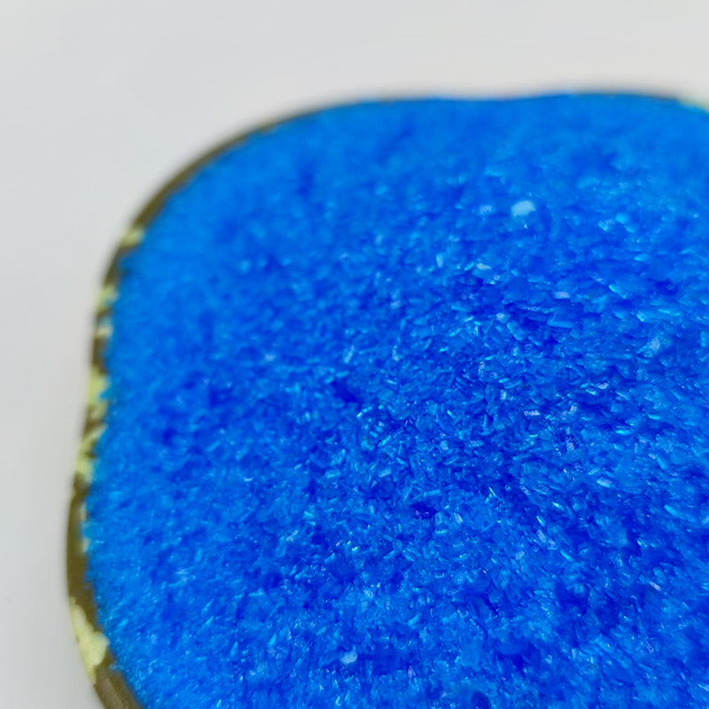 Agua de cristal azul pentahidrato de sulfato de cobre soluble