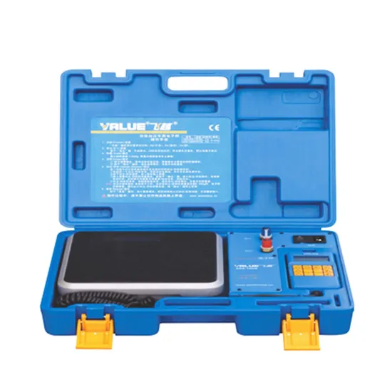 VALUE VES-50B: Original Gas Cylinder Weighing Scale - Precise Digital Weighing Scale for Electronic Refrigerant Charging