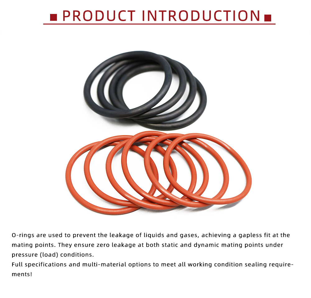 Heat Resistant NBR Rubber O-Ring Set x