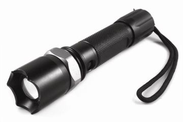 High Power Police Led Flashlight Jw010181-q3 For Brightness 180 Lumen