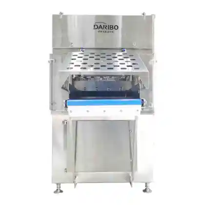 Continuous Brie Cheese Slicing Machine for Industrial Large Frozen Cheese Cutting