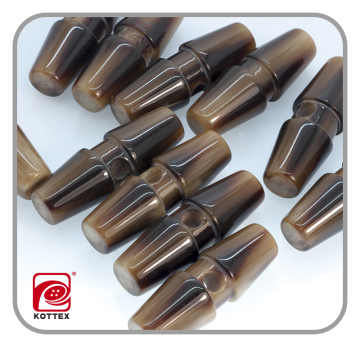 4cm/ 4.5cm Good Quality Resin Horn Coat Toggle