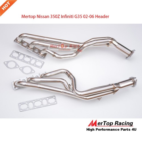 Mertop Exhaust Header for 2003-2006 Ni** 350Z G35 3.5L VQ35DE (Fits: 350Z)